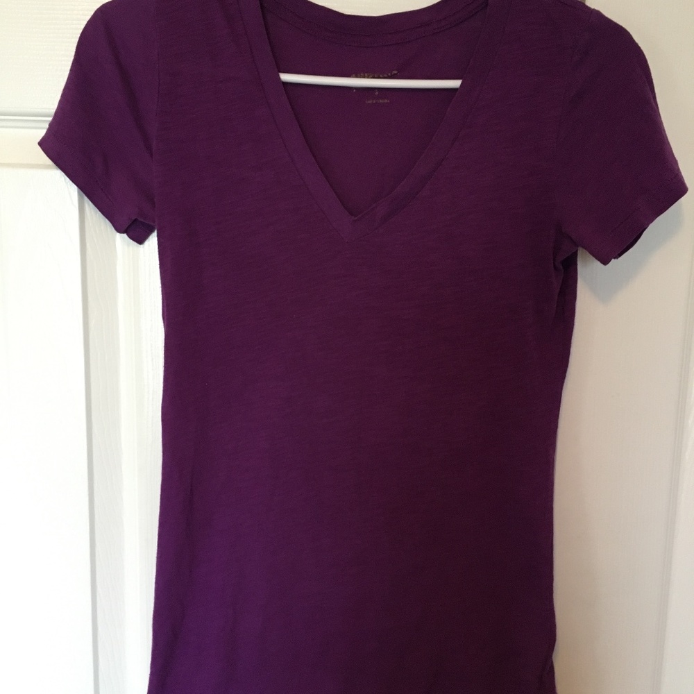 Purple tee size small